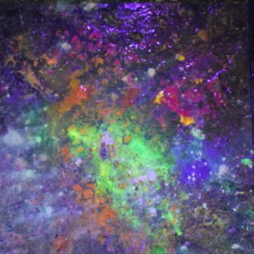 Little Gem Nebula GNC- 24.2022 Glowing under a Black Light