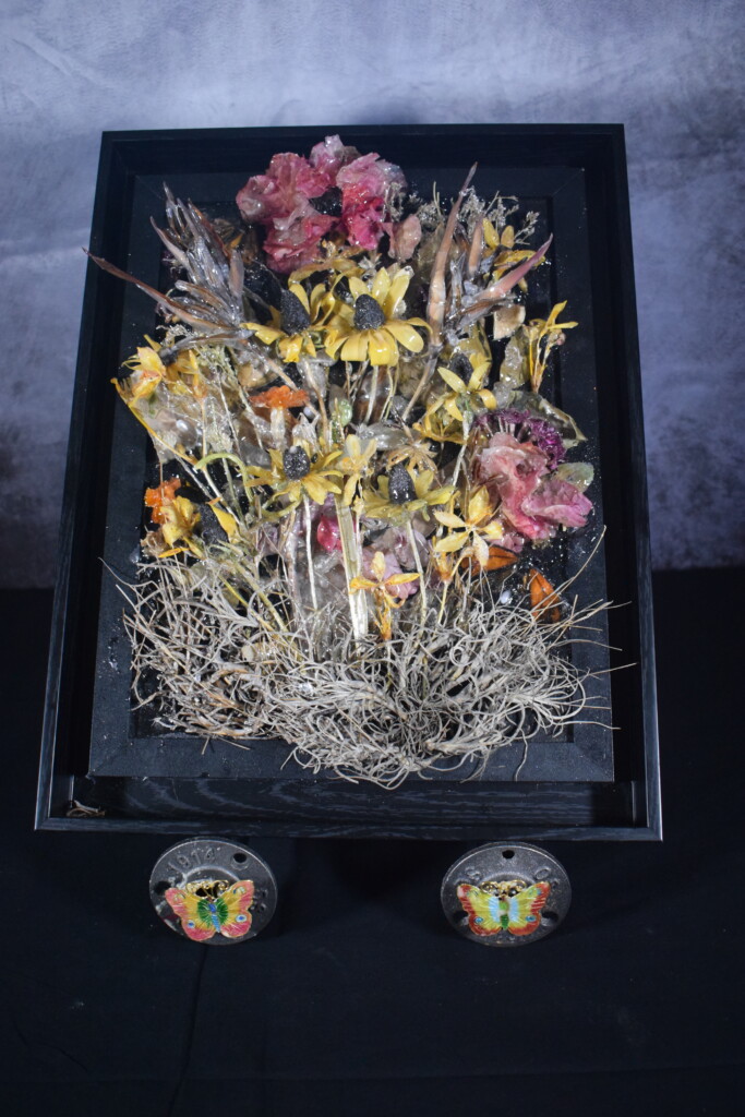 Abby's Eden mixed media sculpture