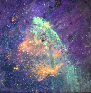 Little Gem Nebula GNC: 11.2022 under a blacklight