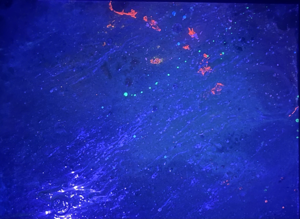 Jade Nebula GNC: 4.2016 under a blacklight