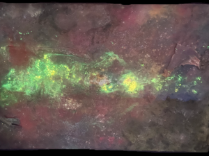Little Gem Nebula GNC: 45.2018 under a blacklight